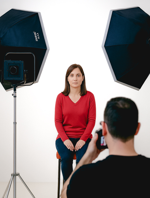 Il�luminaci� d'estudi fotogr�fic Smart a Manresa